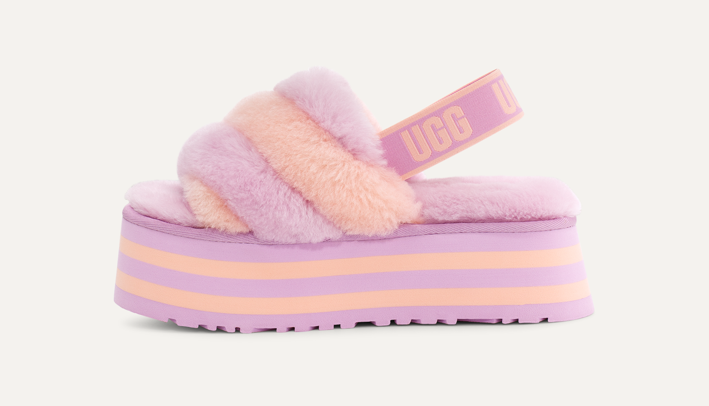 公式通販 - 人気アイテム多数 Slide Stripe Disco Sandal UGG® | 靴